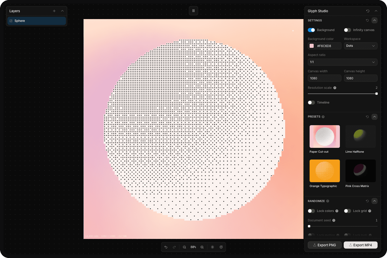 Glyph Studio on Web
